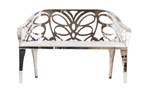Silver Butterfly Loveseat for Rent in Ottawa