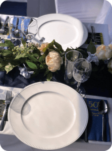 White Villeroy & Boch Plate Rental for Ottawa Events - Decorentals2go