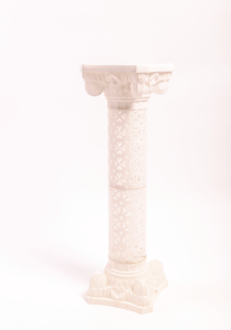 White decorative pillar stand rental Ottawa